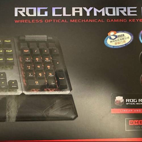 ASUS ROG Claymore Il Mechanical Keyboard 電競機械鍵盤