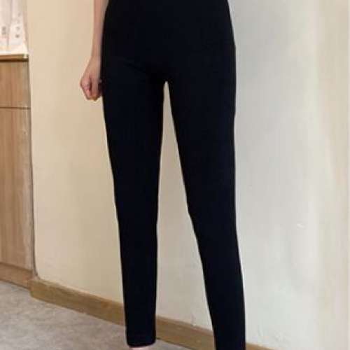 全新 黑色 加厚 九分 襪褲 打底褲 Leggings