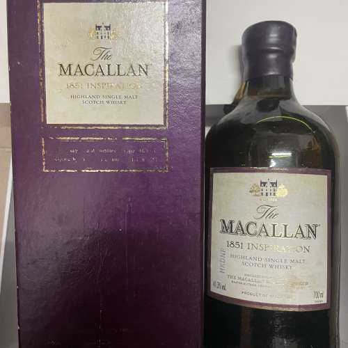 The Macallan 1851 Inspiration Single Malt Scotch Whisky 麥卡倫 威士忌 送禮