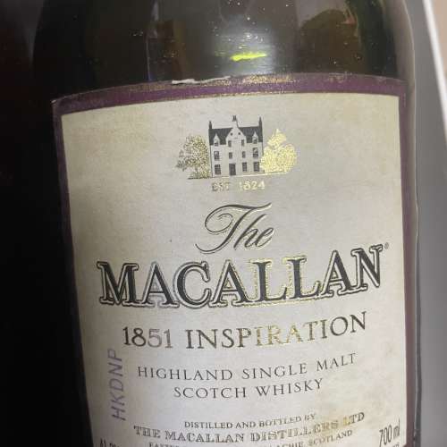 The Macallan 1851 Inspiration Single Malt Scotch Whisky 麥卡倫 威士忌 送禮