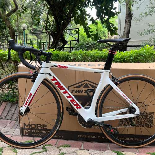 RS 碳纖維輪組 騅特 TW THUNDER RS 22速 C剎 碳纖維 公路車 送水架前後蛙燈