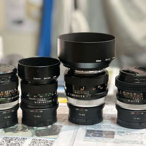 Repair Cost Checking For CANON FD 55mm f/1.2 SSC 維修格價參考方案