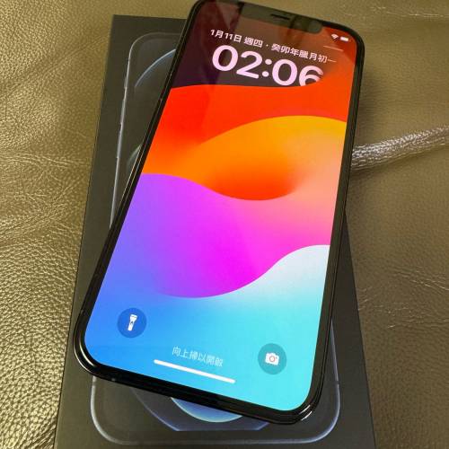 Apple iPhone 12 pro 256GB 藍色 （行機）