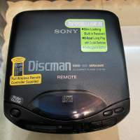 sony d-137cr discman walkman cd player 全正常，八成新