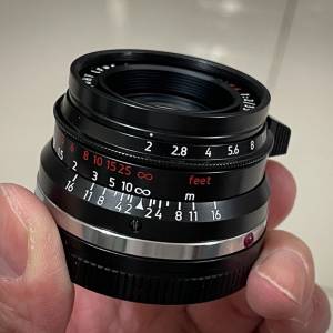 [ FS ] 周八枚 Light Lens Lab 35mm/ f2 V7LC ( Black Paint ) …… Leica M11 M10 M9