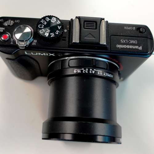 98% New Panasonic Lumix LX5 黑色 F2.0大光圈