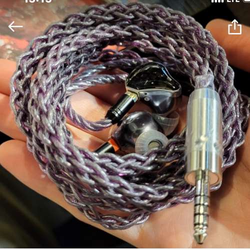 Nicehck 凌雲 Topgun + 1條古河4.4 插頭升線线