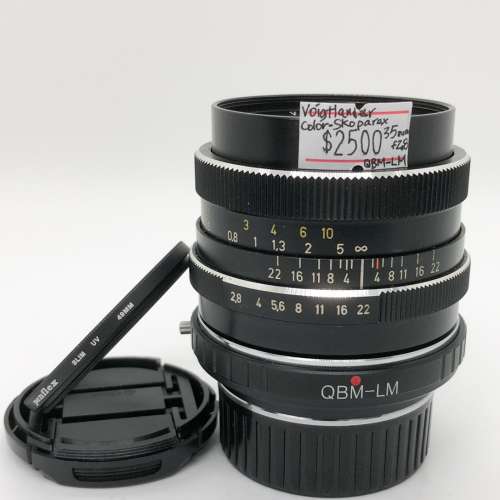 99% New Voigtlander Color-Skoparex 35mm F2.8手動鏡頭, 深水埗門市可購買