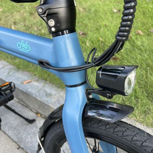 FIDO D11 7速 20吋 電動電助力單車 送車前袋,車鎖,手機架