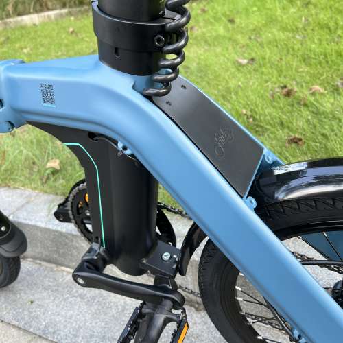 FIDO D11 7速 20吋 電動電助力單車 送車前袋,車鎖,手機架