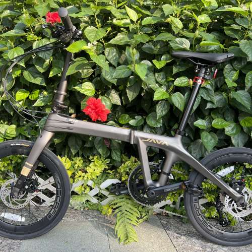 JAVA ARIA 18S ALTUS M2000變速 20吋 碳纖維 折叠車 送前後蛙燈叮叮