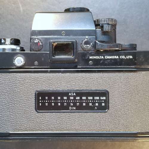 Minolta XK 黑機自動曝光觀景器( 只可用作觀景，不能測光，不能自動)50mm1.4 MC Ro...