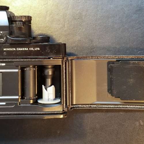 Minolta XK 黑機自動曝光觀景器( 只可用作觀景，不能測光，不能自動)50mm1.4 MC Ro...