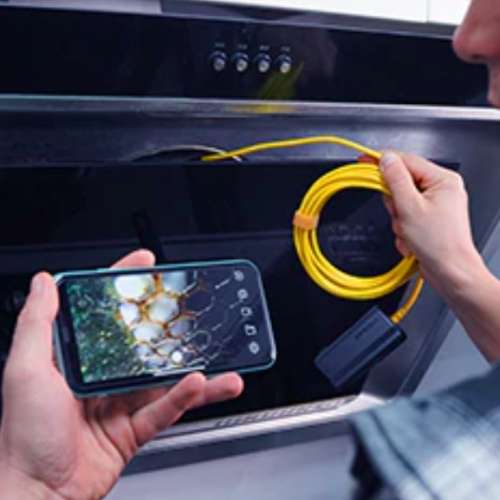 DEPSTECH  (升級500萬像素 高清檢測攝像頭、無線內窺鏡 ) Advanced 2nd CMOS Chip ...