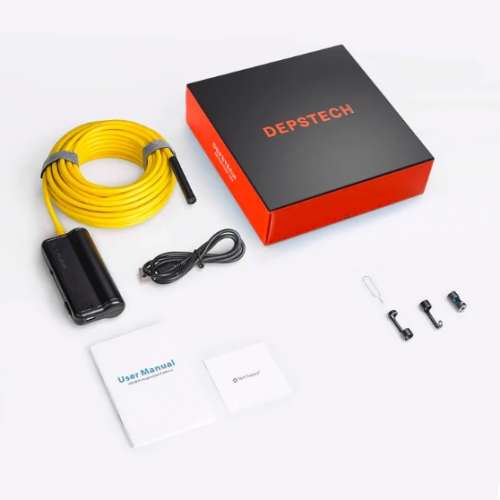 DEPSTECH  (升級500萬像素 高清檢測攝像頭、無線內窺鏡 ) Advanced 2nd CMOS Chip ...