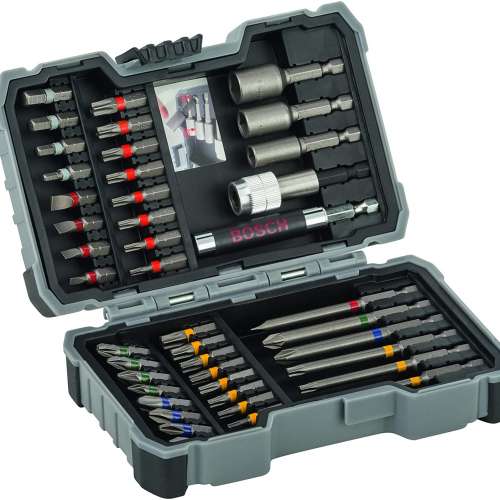 Bosch Professional 43pcs- IN- 1  Screwdriver Bit Set Extra Hard (PH-, PZ-, Hex-,