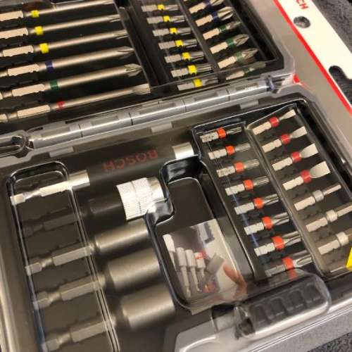 Bosch Professional 43pcs- IN- 1  Screwdriver Bit Set Extra Hard (PH-, PZ-, Hex-,