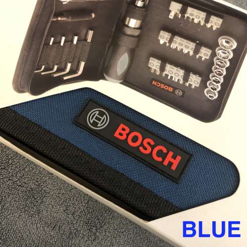 Bosch 38-in-1 (Ratchet TYPE Handle)  - BLUE handy Pouch Repairing Tool Access.