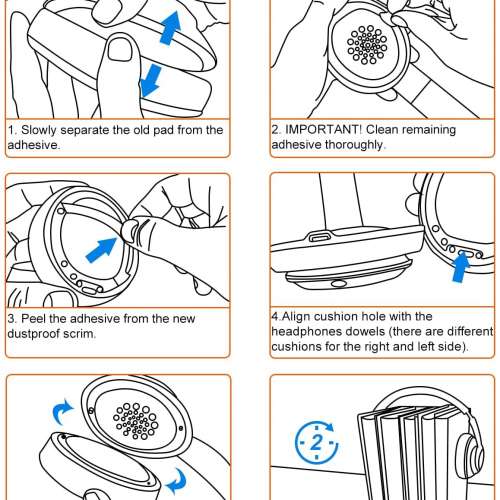 Beats 🎧   Studio 3/2 Replacement Ear Pads (1 pair /per set) with Pry Tool