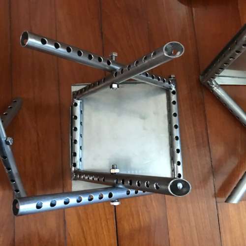 自製 沙灘椅 折疊櫈 鐵 鏟 DIY Beach Folding Chair Iron Shovel Spade