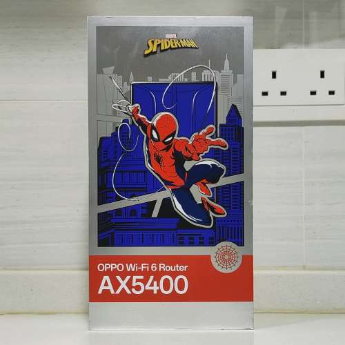 (Spider-Man Edition) OPPO AX5400 WiFi 6 Router with 2.5Gbps Wan/Lan