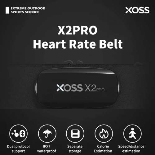 100%New XOSS X2 Pro Heart Rate Monitor