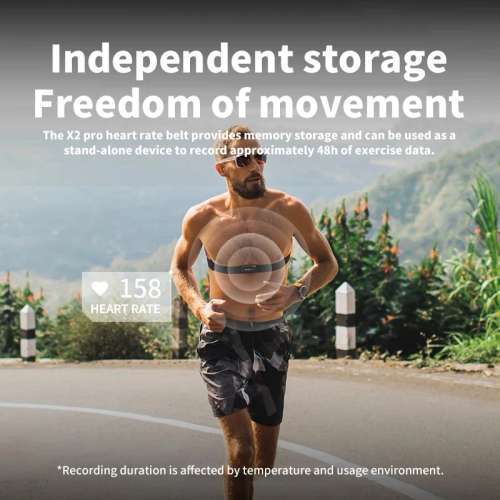 100%New XOSS X2 Pro Heart Rate Monitor