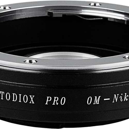 Fotodiox Pro Lens Mount Adapter - Olympus Zuiko (OM) 35mm SLR Lens to Nikon F