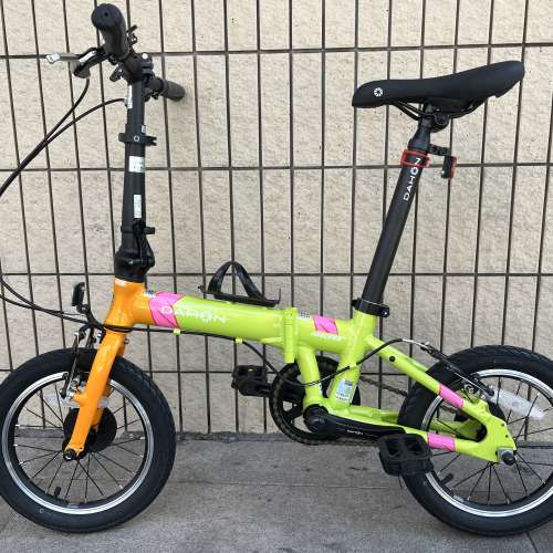 2023 最新款 DAHON KAA411 KIDKING 單速鋁合金兒童折叠車 送水架前後蛙燈叮叮