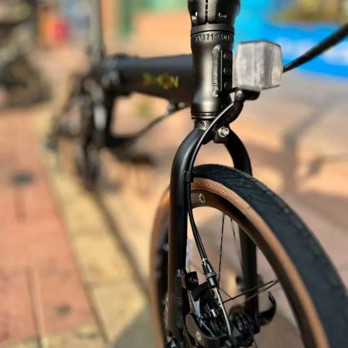 2024 黑金色特別版 頭柱內摺版馬甲線款 DAHON K3 PLUS 9速 16吋 349 碟剎 鋁合金 折...