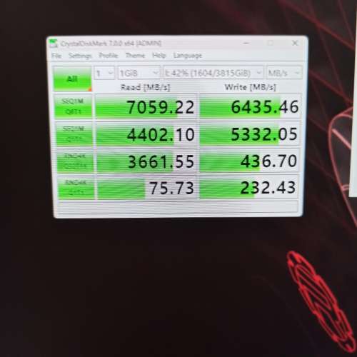 ADATA Legend 960 Max 4TB Gen4x4 SSD 港行