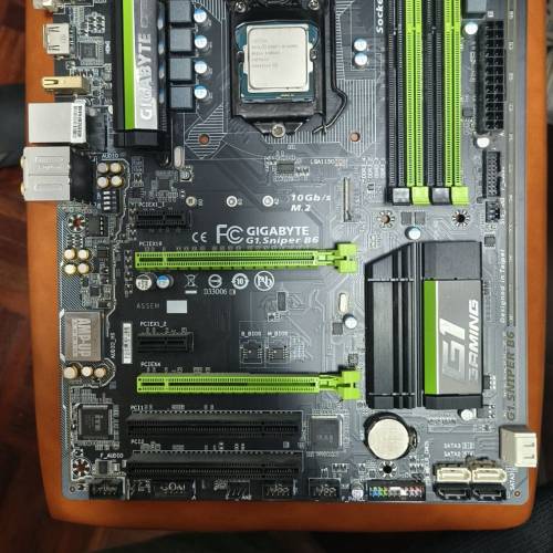 Gigabyte  G1.Sniper B6 +  i5 4690k