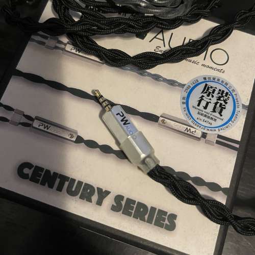 PW AUDIO1960S 4WIRE絞 CM頭 to 2.5MM balance 平衡頭