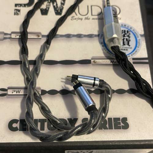PW AUDIO1960S 4WIRE絞 CM頭 to 2.5MM balance 平衡頭