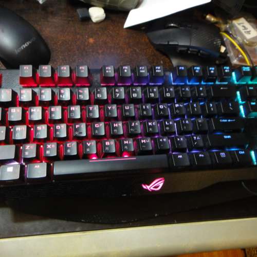 ASUS 華碩 RGB 機械式電競鍵盤 - M802