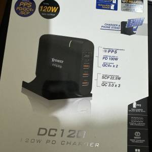 XPower DC120 120W PD/PPS/QC4+/SCP充電器