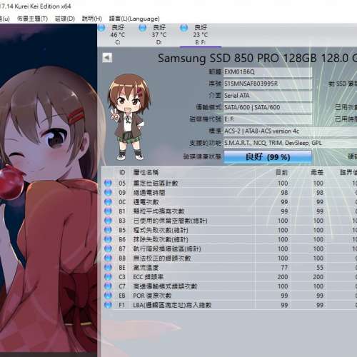 Samsung 850 PRO 128GB SSD+Seagate 1000GB HDD