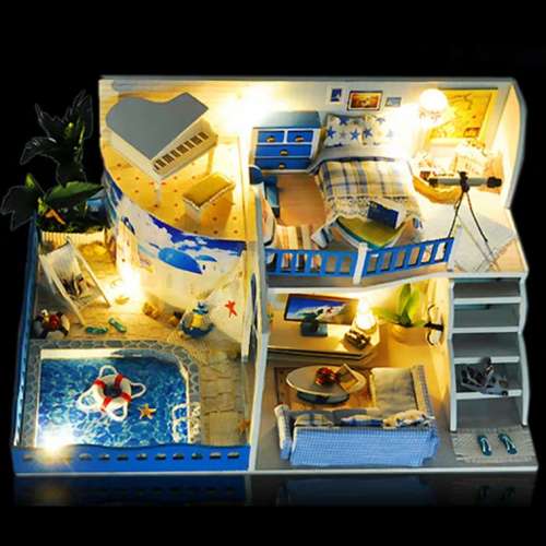 模型小屋：「遇見地中海」「聖托里尼」(已經組裝完成)