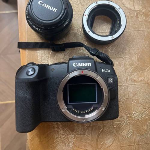 canonRP連ef連接環同ef50mmf1.8大光圈