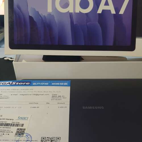 Samsung Tab A7 LTE4G 10.4  3+64GB行貨