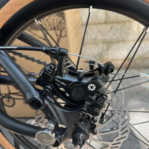 2024 黑金色特別版 頭柱內摺版馬甲線款 DAHON K3 PLUS 9速 16吋349 碟剎 鋁合金 折...
