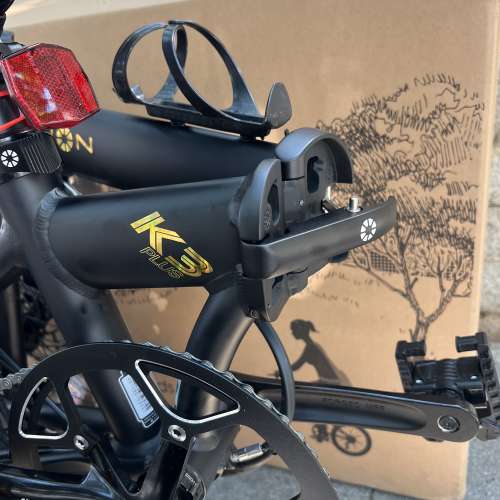 2024 黑金色特別版 頭柱內摺版馬甲線款 DAHON K3 PLUS 9速 16吋349 碟剎 鋁合金 折...