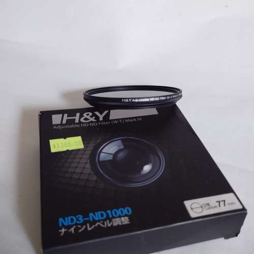H&Y ND3_ND1000. 77mm