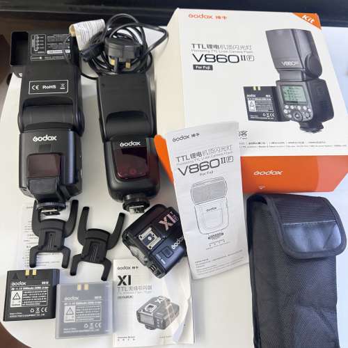 神牛Godox V860ii F / X1T 無線引閃器