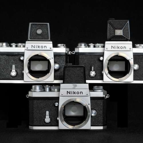 三代 Nikon 大F 腰平 觀景器  Waist Level Finder for Nikon F
