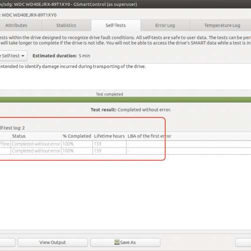 4TB Western Digital Purple WD40EJRX x4（使用時長少於200小時，提供SMART報告）