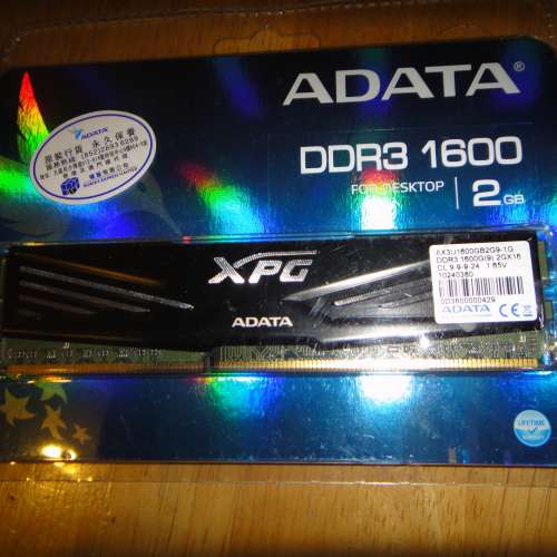 全新 未拆 DDR3 Ram 2GB