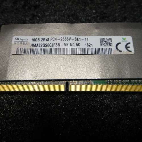 DDR4 2666 16GB SO-DIMM Notebook Ram