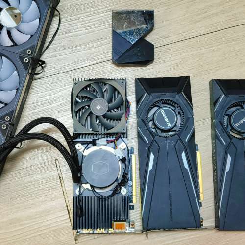3090 Ti 4070  Ti 等效 Gigabyte RTX 2080 Ti OC SLI 300A 水冷