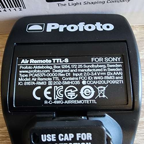 Profoto Air Remote TTL-S for Sony - 二手或全新閃光燈, 攝影產品